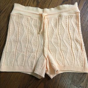 Knit shorts